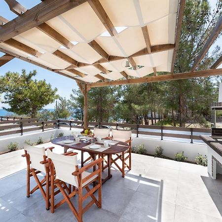 דירות ארכאנגלוס Anastasios House Stegna מראה חיצוני תמונה