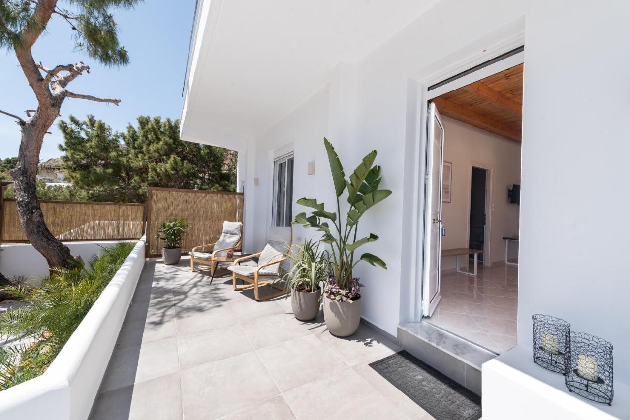 דירות ארכאנגלוס Anastasios House Stegna מראה חיצוני תמונה