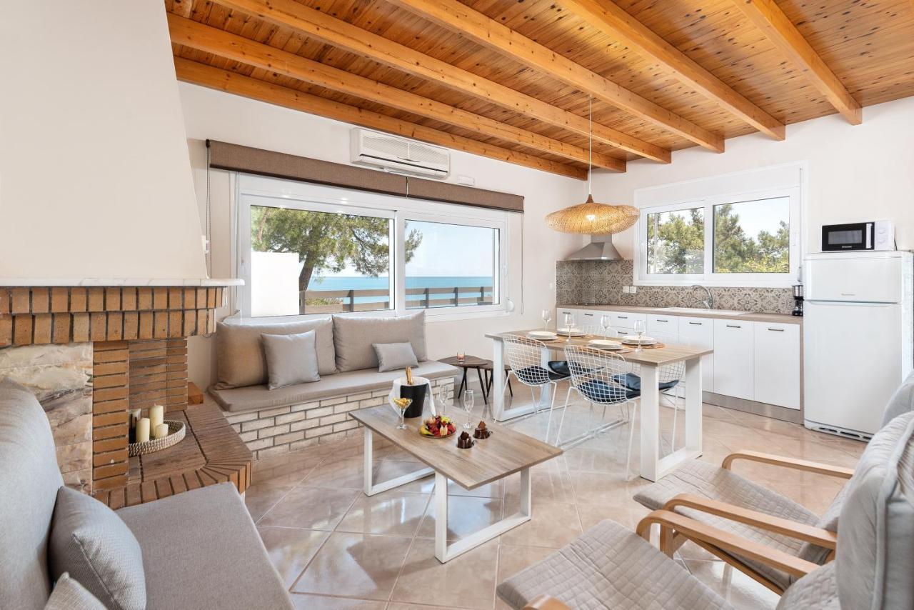 דירות ארכאנגלוס Anastasios House Stegna מראה חיצוני תמונה